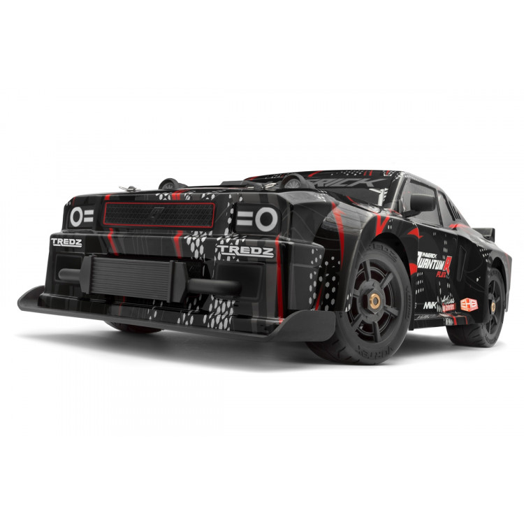 QuantumR Muscle Car FLUX 1/8 4WD - Černo/Červený