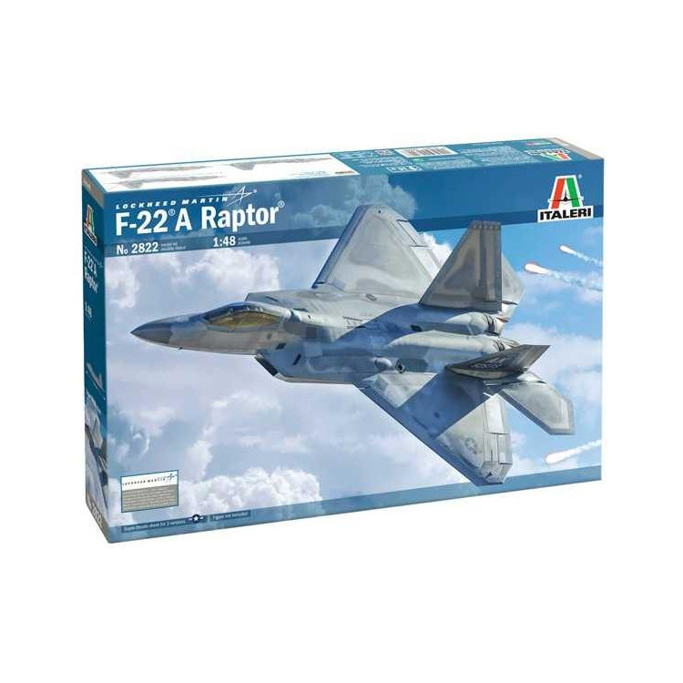 Model Kit letadlo 2822 - Lockheed Martin F-22A Raptor (1:48)