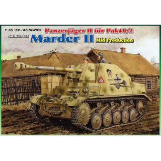 Model Kit military 6423 - Sd. Kfz.131 Panzerjäger II für PaK 40/2 "Marder II" Mid Production (1:35)