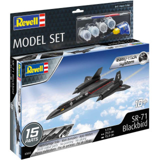 EasyClick ModelSet letadlo 63652 - SR-71 Blackbird (1:110)