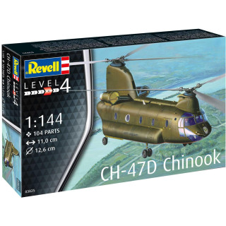 ModelSet vrtulník 63825 - CH-47D Chinook (1:144)