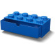 LEGO stolní box 8 se zásuvkou bílý