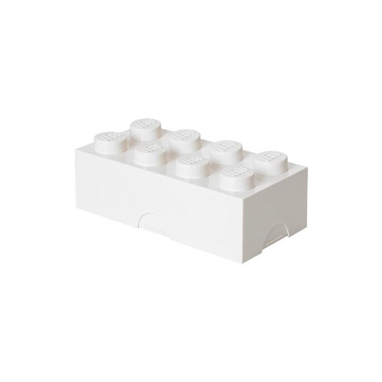 LEGO box na svačinu 100x200x75mm - bílý