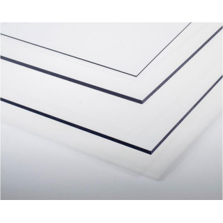 Raboesch deska polyester transparentní 1x194x320mm