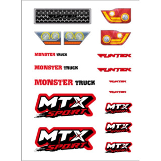 MTX - piros matricák