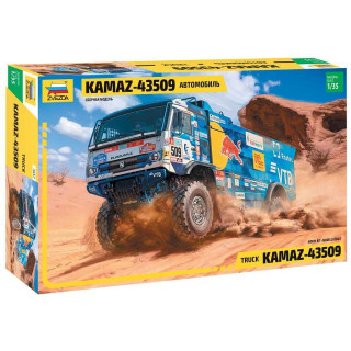 Model Kit trucku 3657 - Kamaz rallye truck (1:35)