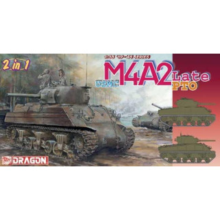 Model Kit tank 6462 - USMC M4A2 LATE PTO (2 in 1) (1:35)