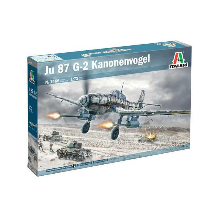 Model Kit letadlo 1466 - Ju-87 G-2 Kanonenvogel (1:72)