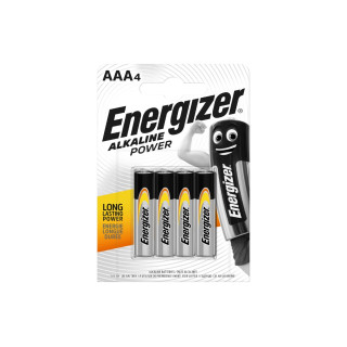 Energizer Alkaline Power AAA 4pack 1.5V