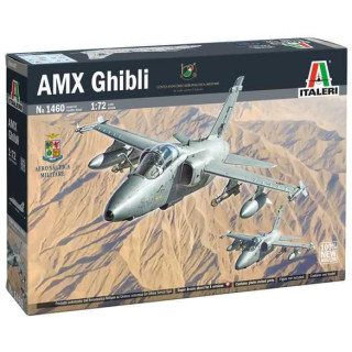 Model Kit letadlo 1460 - AMX Ghibli (1:72)