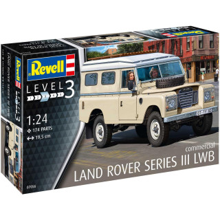 Plastic ModelKit auto 07056 - Land Rover Series III LWB (commercial) (1:24)