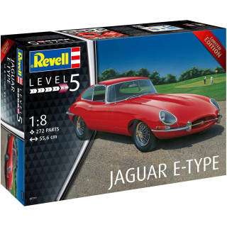 Plastic ModelKit autó 07717 - Jaguar E-Type (1:8)
