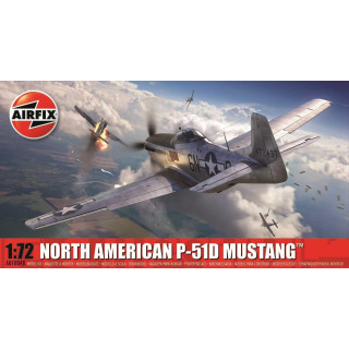 Classic Kit repülőgép A01004B - North American P-51D Mustang (1:72)