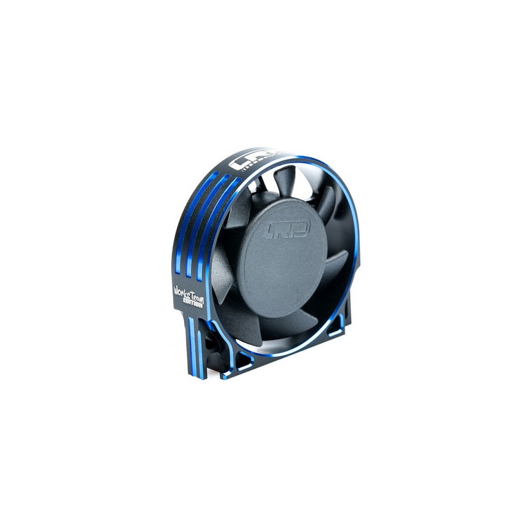 WorksTeam alumínium ventilátor V2 40x40x10mm E-motorokhoz - 3,7-8,4V, csatlakozó a vevőhöz