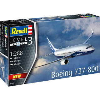 Plastic ModelKit letadlo 03809 - Boeing 737-800 (1:288)