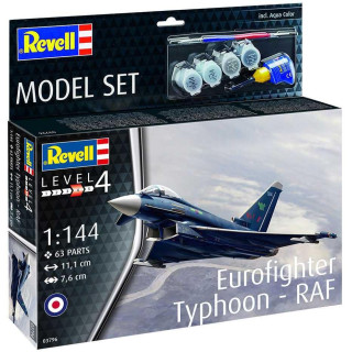 ModelSet letadlo 63796 - Eurofighter Typhoon - RAF (1:144)