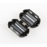 Cserélhető ferrit-interferenciaszűrő (ferritgyűrű) a 3,5 mm átmérőjű jel kábelekhez és vékony tápkábelekhez.